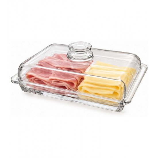 Porta frios classic 20cm Vidro